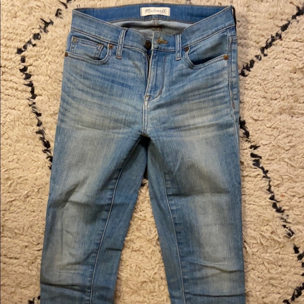 Madewell Jeans High Riser Crop Size 24